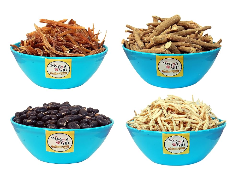 My God Gift Shatavari, Safed Musli, Ashwagandha & Kaunch Beej - 200g
