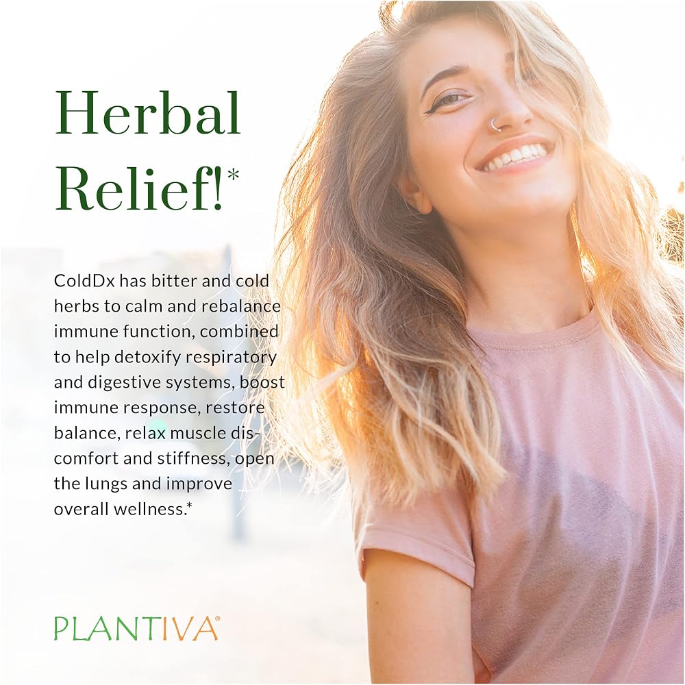 Plantiva ColdDx Natural Herbal Defense Supplement - 60 Capsules - image 3
