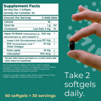 Iwi Omega-3 Sport Plant-Based Algae DHA - 60 Softgels - image 6
