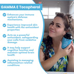 BoostCeuticals Gamma E Vitamin E Supplement 180mg Mixed Tocopherols - image 6