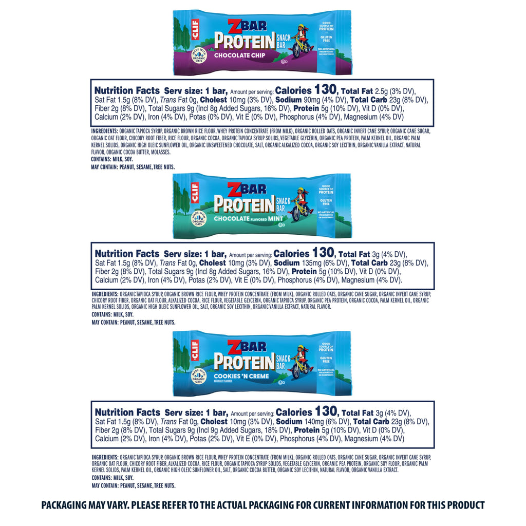 Clif Kid ZBar Protein Snack Bars Variety Pack - 30 Count - image 2