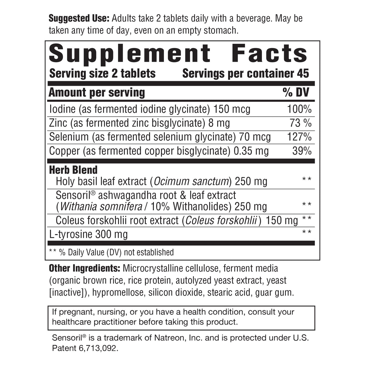 Innate Response Formulas Thyroid Response Complete Care - 90 Tablets - image 2