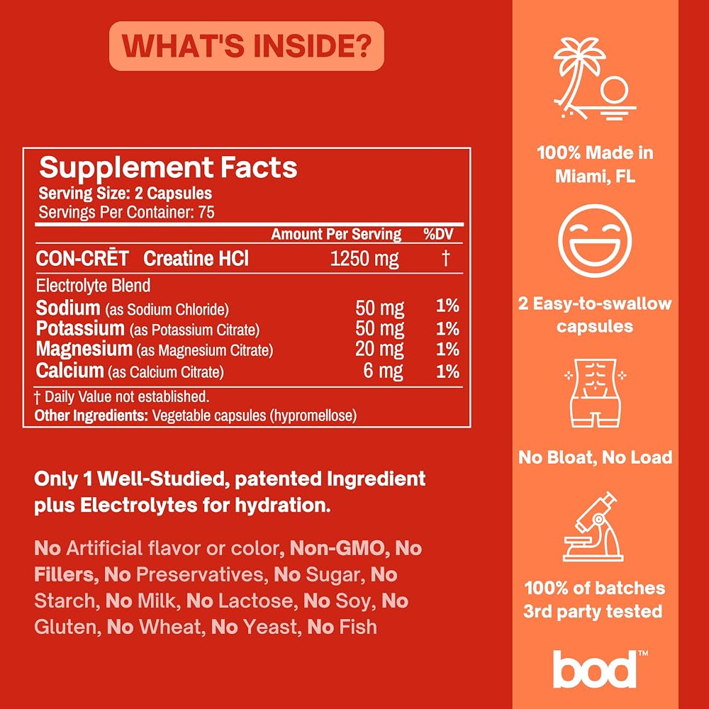 Bod Creatine Capsules - image 6
