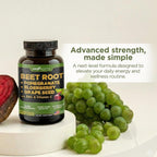 Gade Nutrition Beet Root Capsules Concentrated - 120 Count - image 5