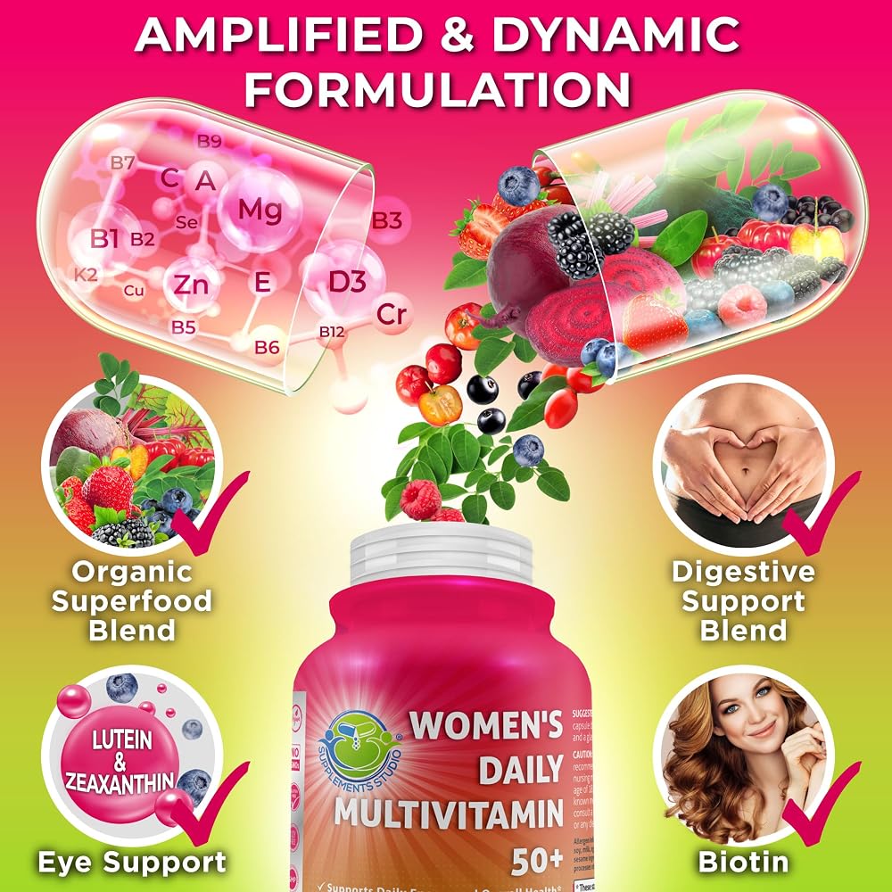 SUPPLEMENTS STUDIO Vegan Whole Food Multivitamin