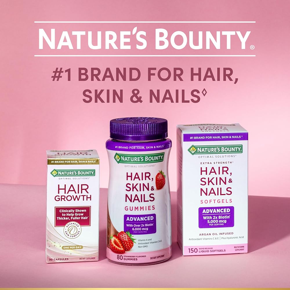 Nature's Bounty Hyaluronic Acid & Vitamin C Capsules - 120 Count - image 7