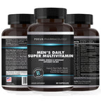 Focus Pharmacology Men's Daily Super Multi-Vitamin - 60 Capsules