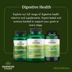 Swanson Prebiotic Fiber Capsules with NutraFlora FOS