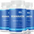 IDEAL PERFORMANCE Reawaken Nootropic Capsules Brain Health - 180 Capsules