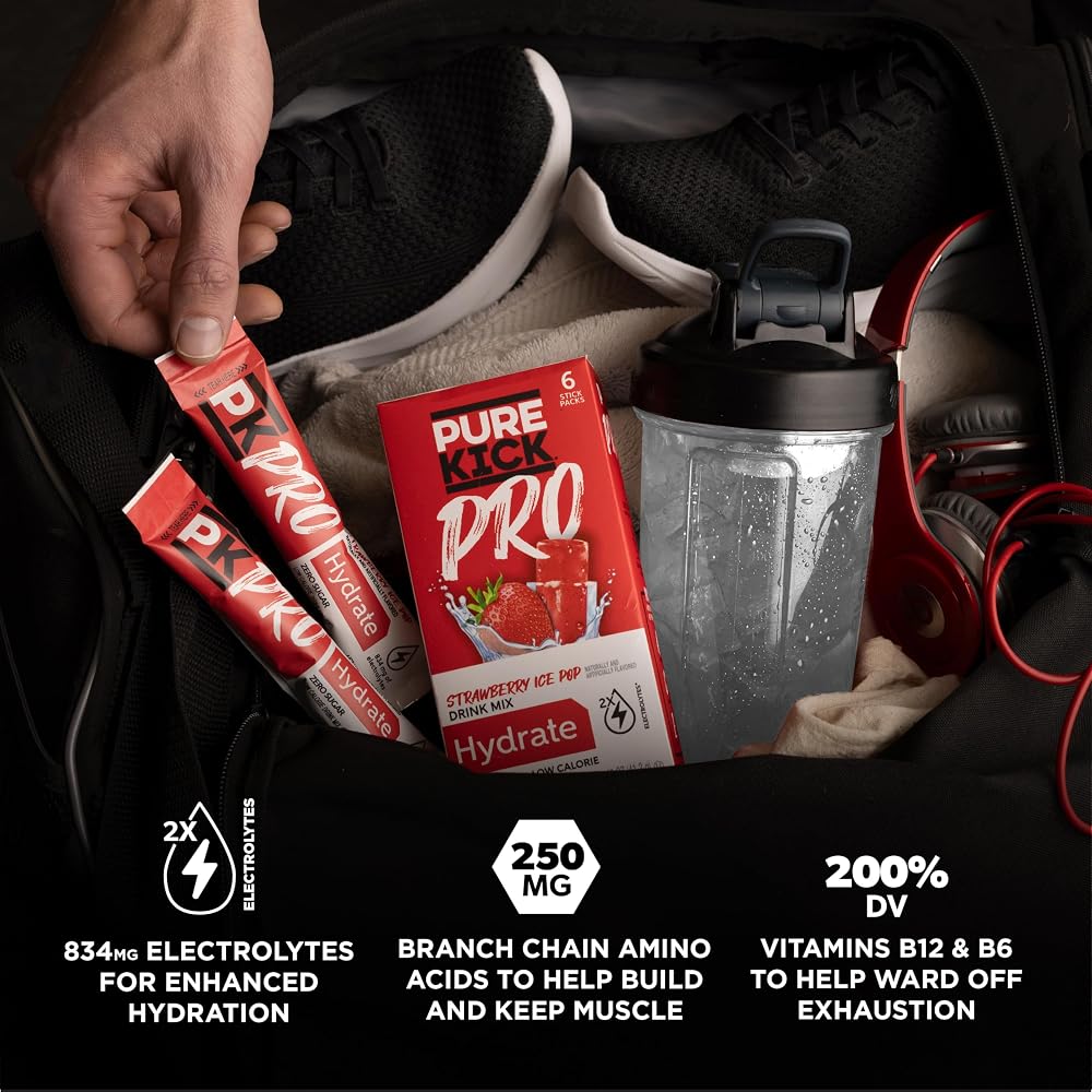 PURE KICK PRO Hydration Electrolyte Drink Mix