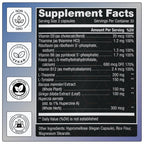 NOVIQ 11-in-1 Methylated B-Complex Supplement + Nootropics - 60 Capsules - image 5