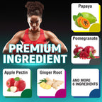 CIVIMUNA Papaya Capsules with Pomegranate & Apple Pectin - 150 Capsules - image 4