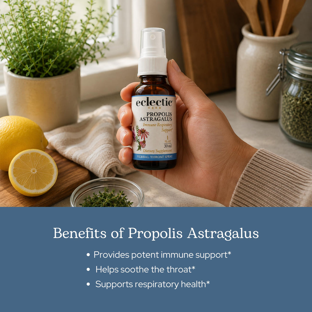 Eclectic Institute Propolis Astragalus Throat Spray - 1 fl oz - image 4