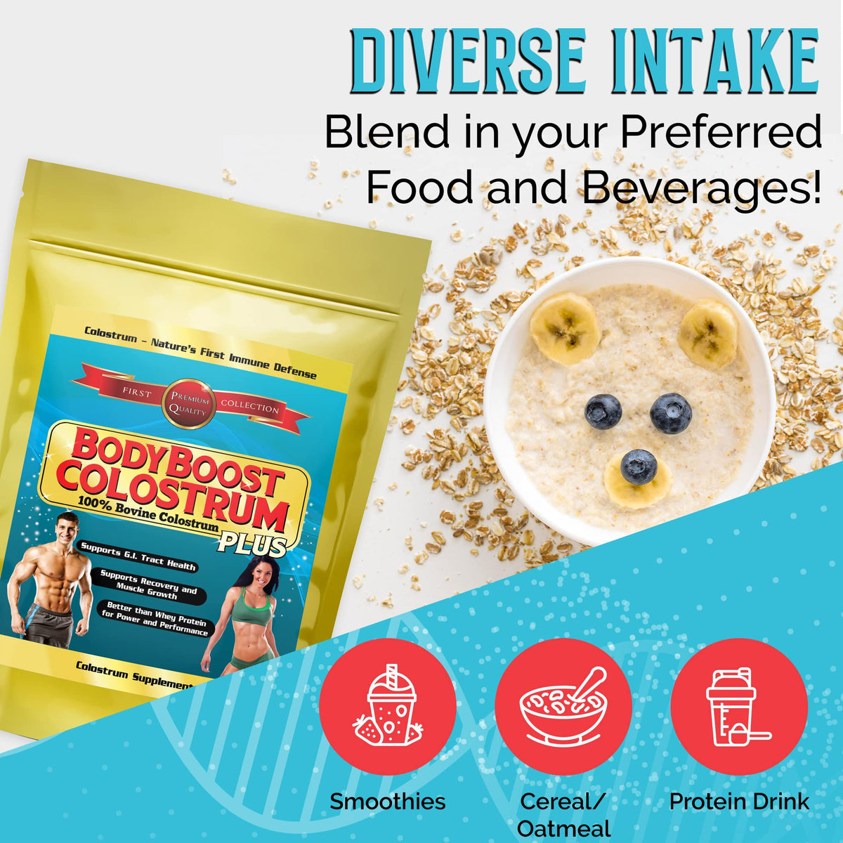 BodyBoost Colostrum Whole & Instantized