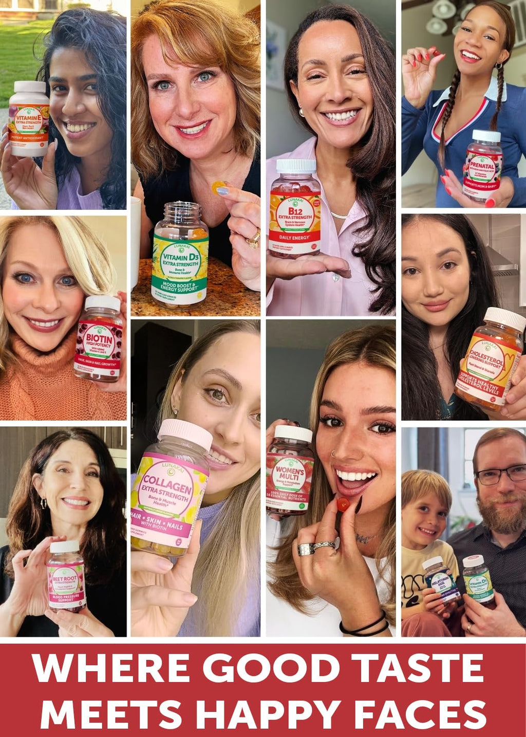 Lunakai Womens Multivitamin Gummies - Tastiest Proprietary Formula