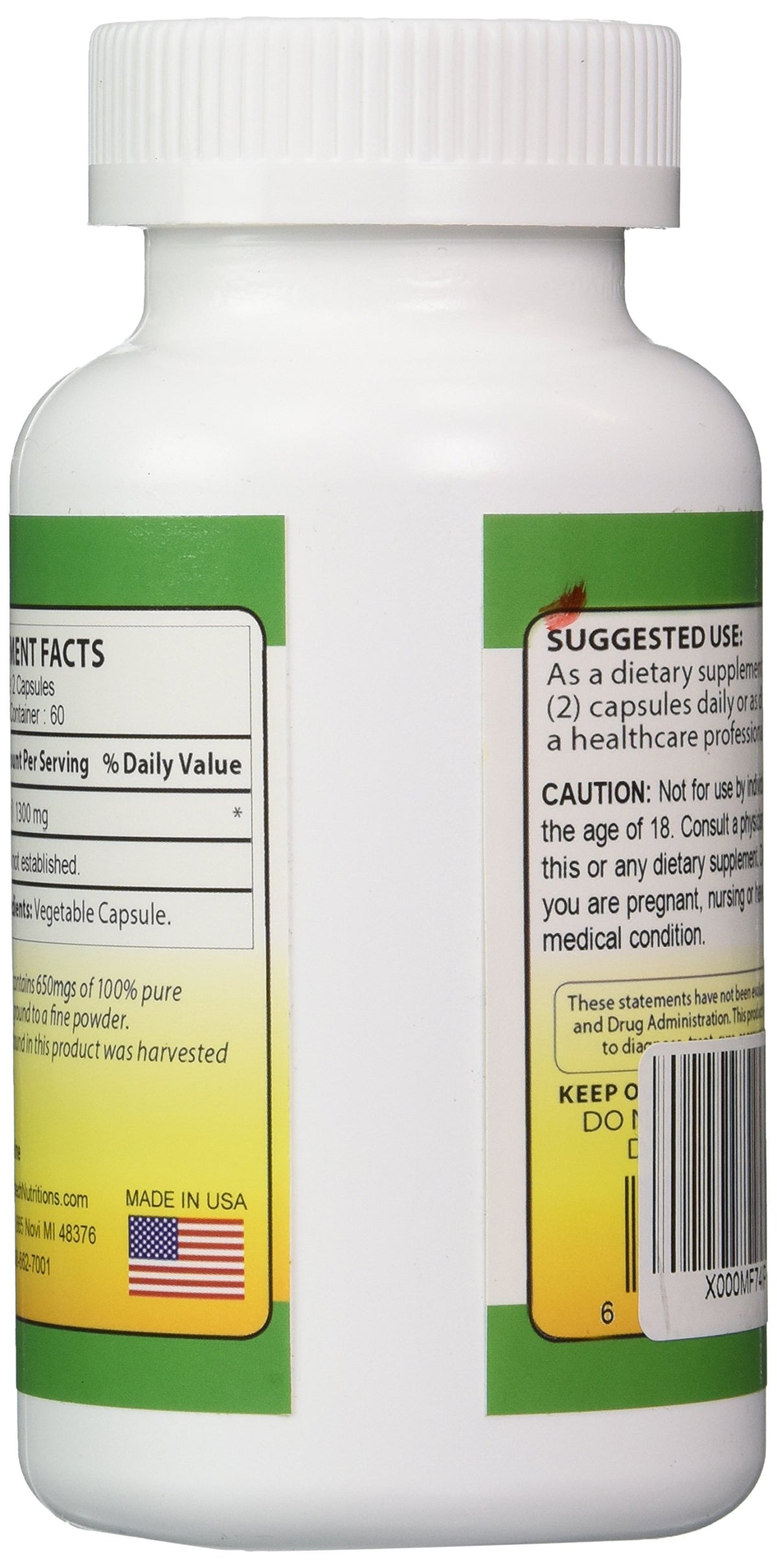 Biotech Nutritions Graviola 1300mg - 120 Capsules - image 3