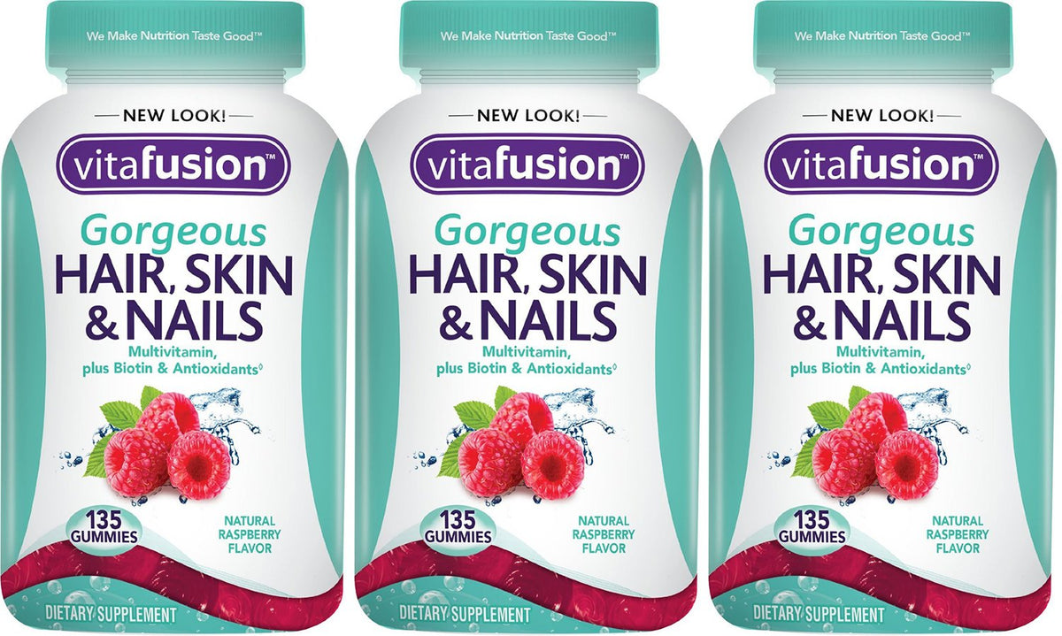 Vitafusion Gorgeous Hair, Skin & Nails Multivitamin - 405 Gummies