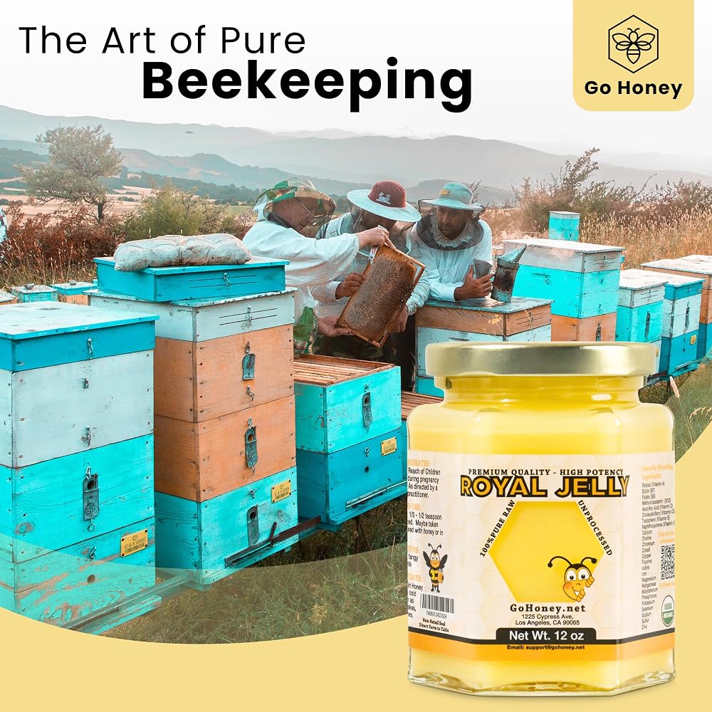 Go Honey Royal Jelly Organic - image 6
