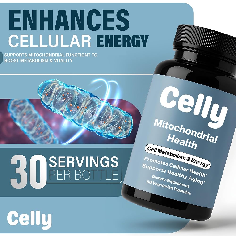 Celly Mitochondrial Health Supplement - 60 Capsules - image 2
