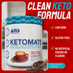 ANS Performance Ketomate Sugar Free Coffee Creamer Powder - 20 Servings - image 4