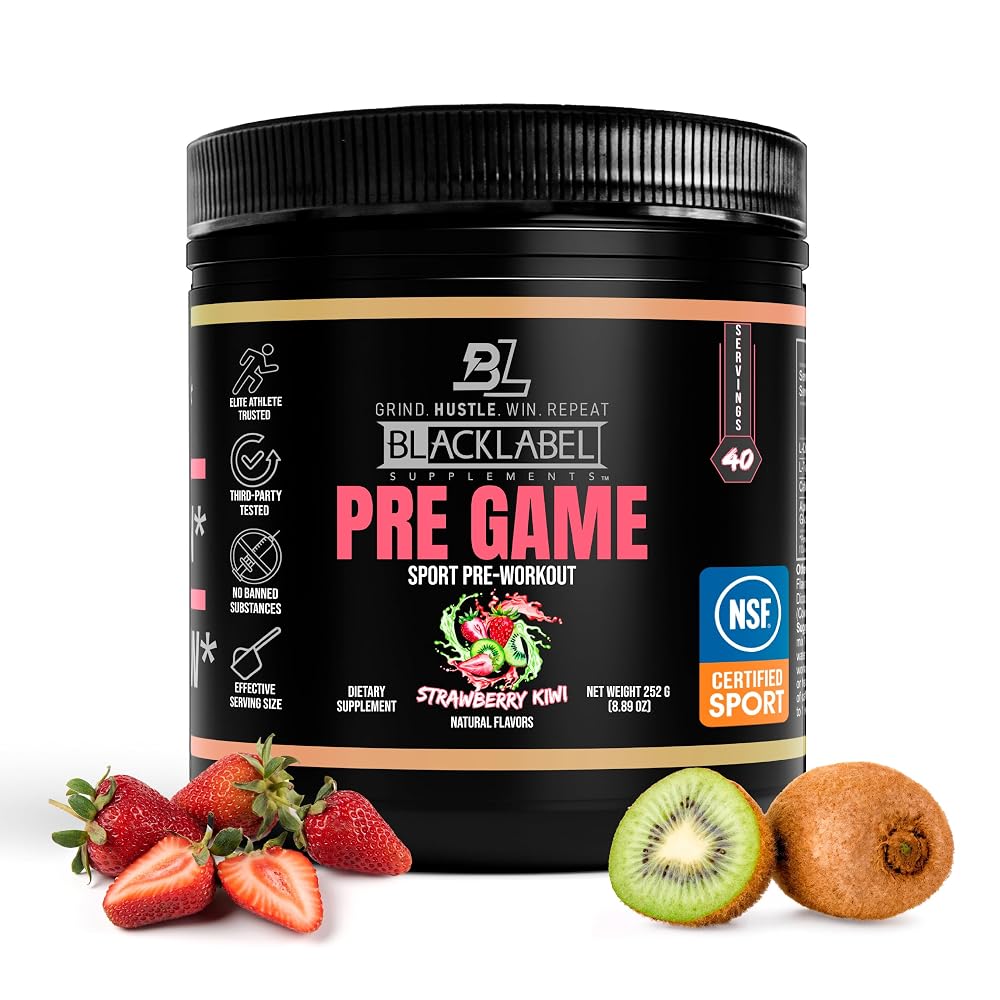 Blacklabel Supplements PRE-Game Pre Workout Powder