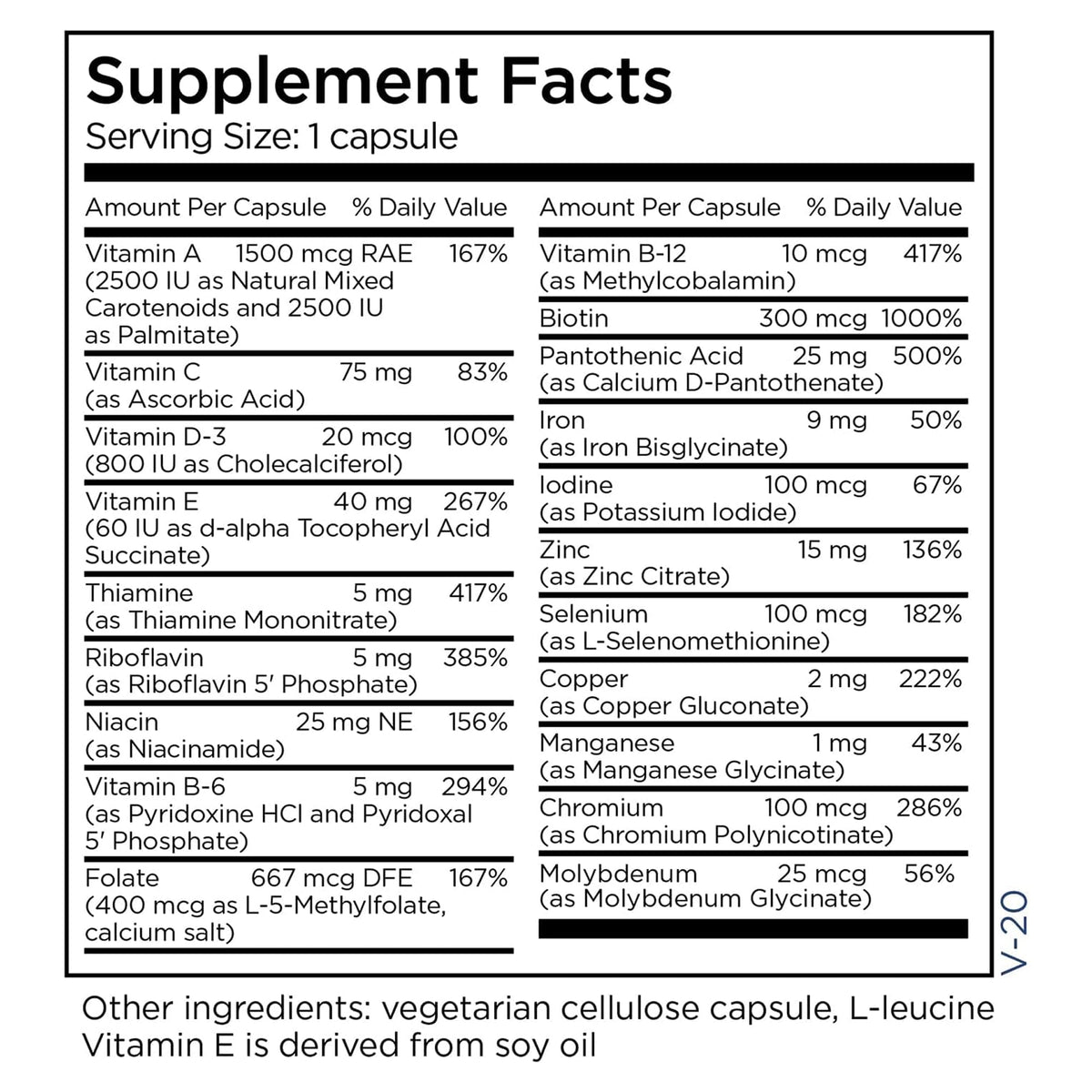 Metabolic Maintenance Little One Kids Multivitamin - 90 Capsules - image 5