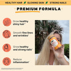 Jugo Beauty + Superfoods Collagen Gummies for Hair, Skin & Nails - 40 Count - image 3