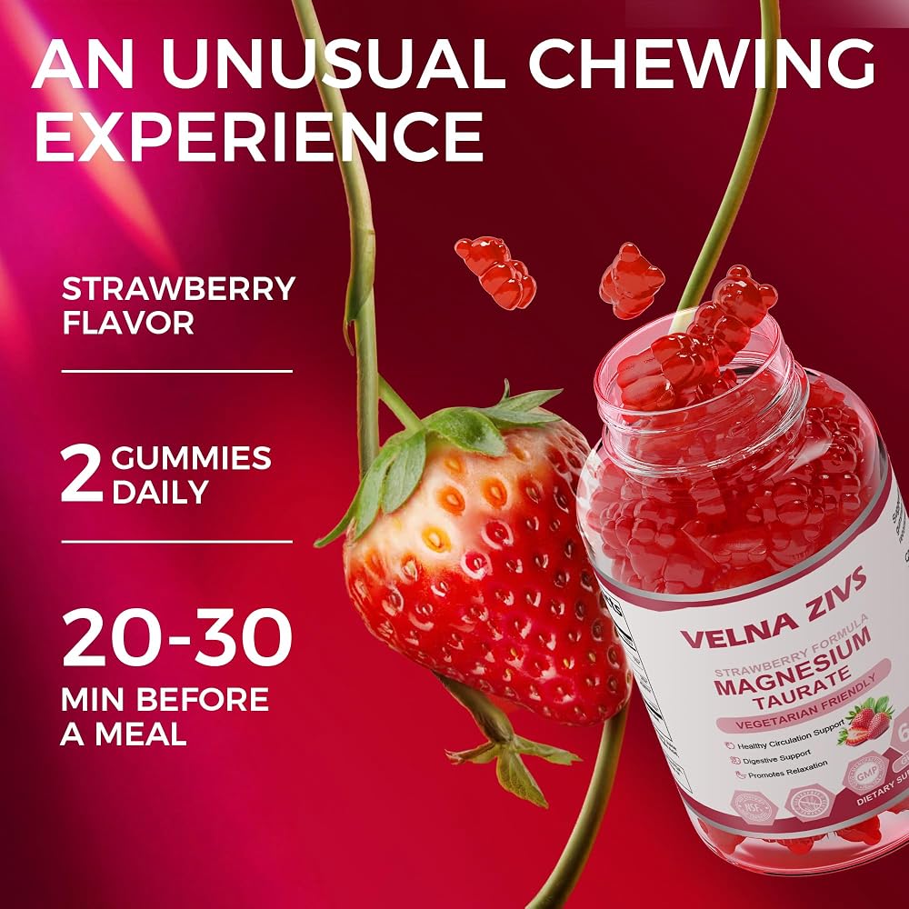 Velna zivs Magnesium Taurate Gummies