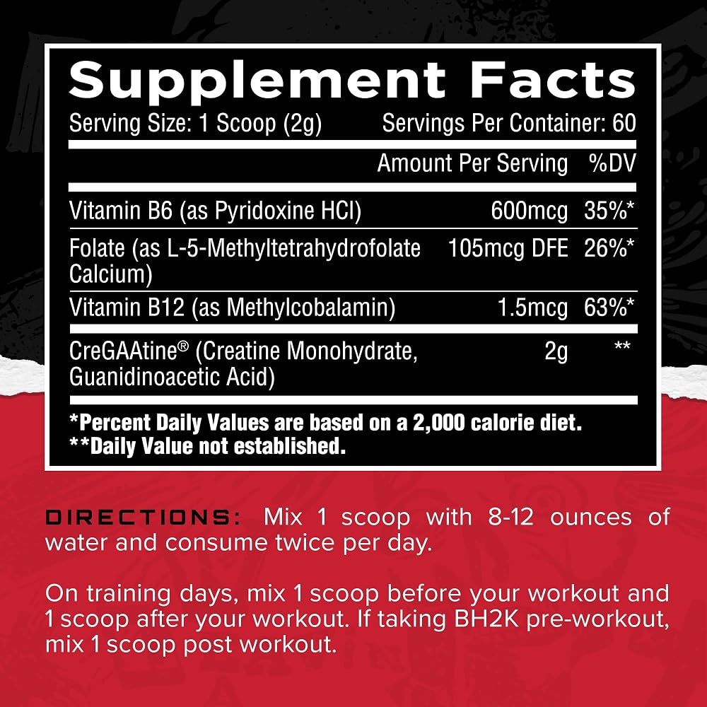 Unmatched CreGAAtine Optimized Creatine