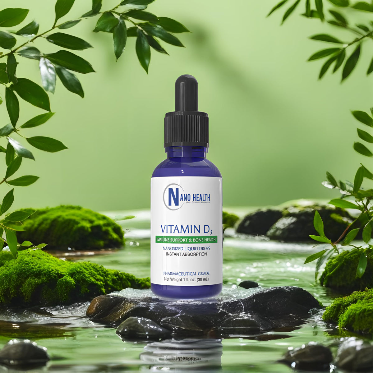 Nanoceutical Solutions Nano Vitamin D3 5000 IU Liquid Drops - 30 ml - image 8