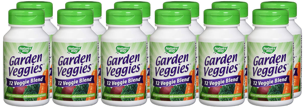 Nature's Way Garden Veggies 12 Veggie Blend - 60 Vegetarian Capsules - image 5