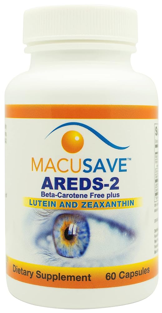 MacuSave-S Complete Eye Vitamins and Minerals - 60 Capsules