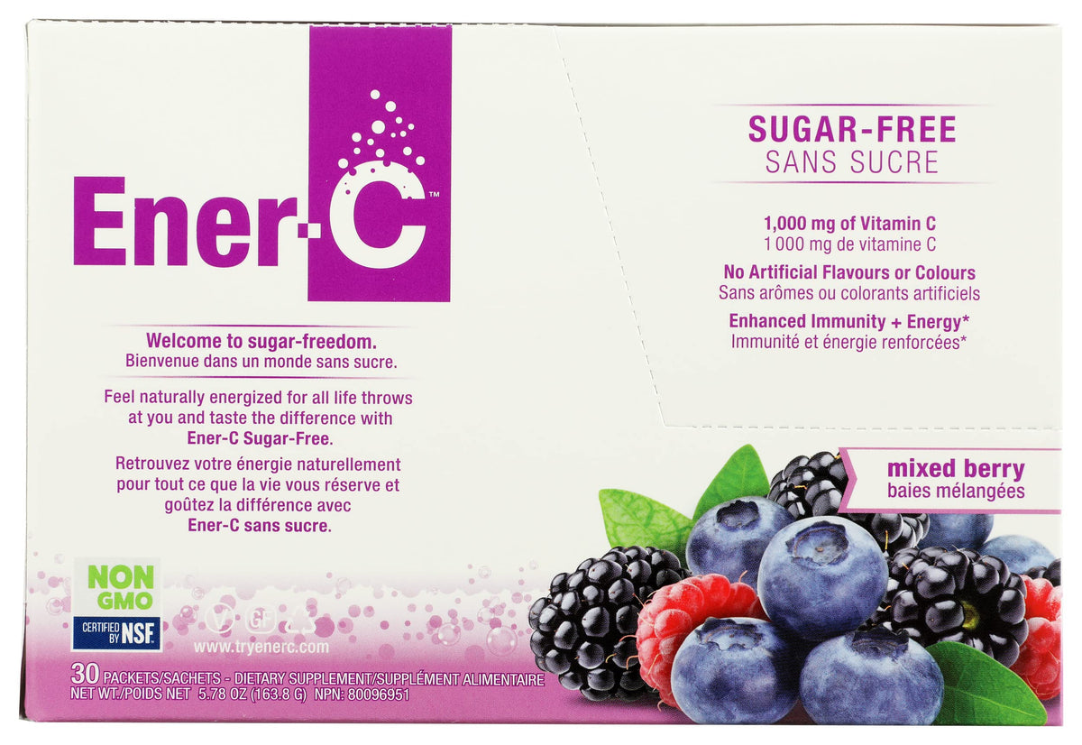 Ener-C Sugar Free Mixed Berry Vitamin C Drink Mix - 30 Packets