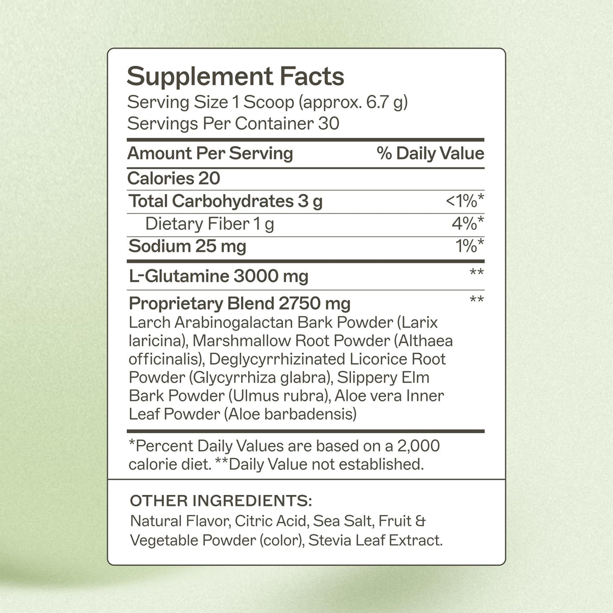 Amy Myers MD Leaky Gut Revive L-Glutamine Powder - 30 Servings - image 2