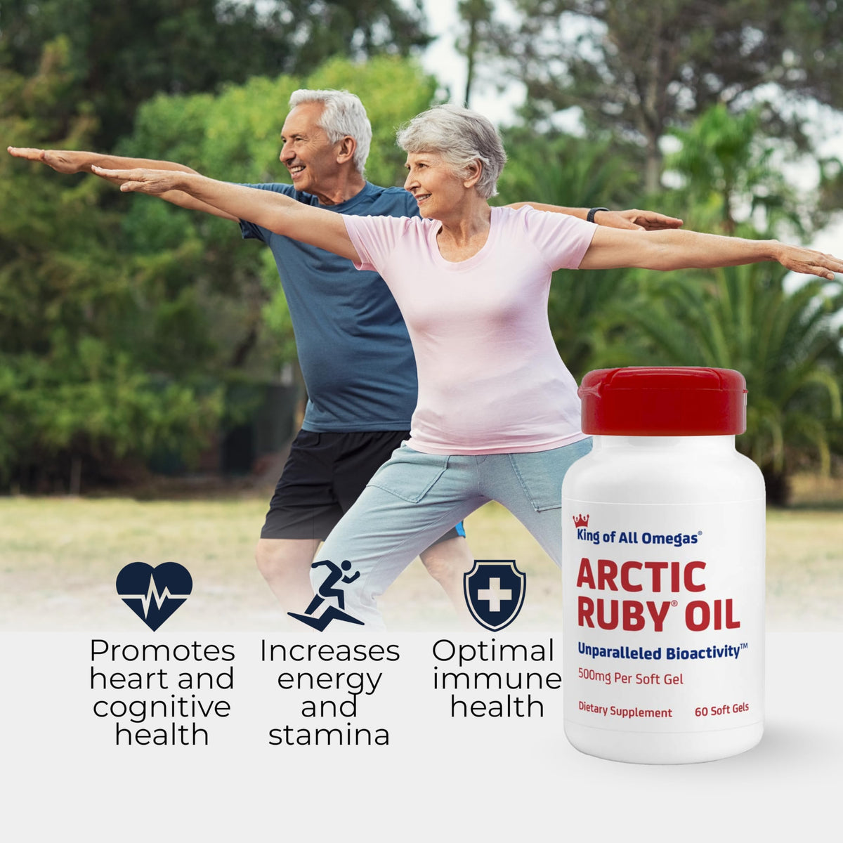 Immunocorp Arctic Ruby Oil Omega-3 1000mg - 60 Softgels - image 4