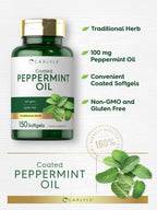 Carlyle Peppermint Oil Capsules - 150 Softgels - image 4