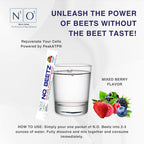 N1O1 N.O. Beetz Nitric Oxide Powder, Mixed Berry - 30 Sachets - image 6
