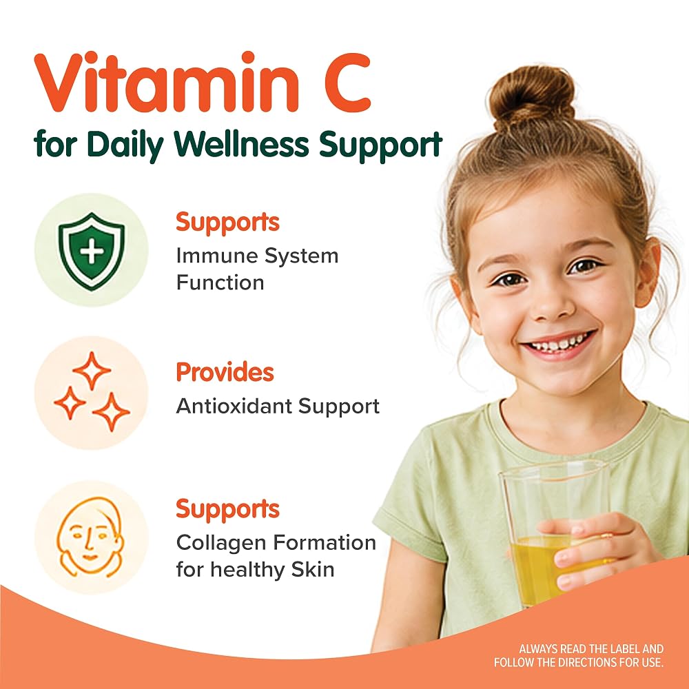 Brauer Baby Kids 1year+ Liquid Vitamin C - 100 mL - image 2