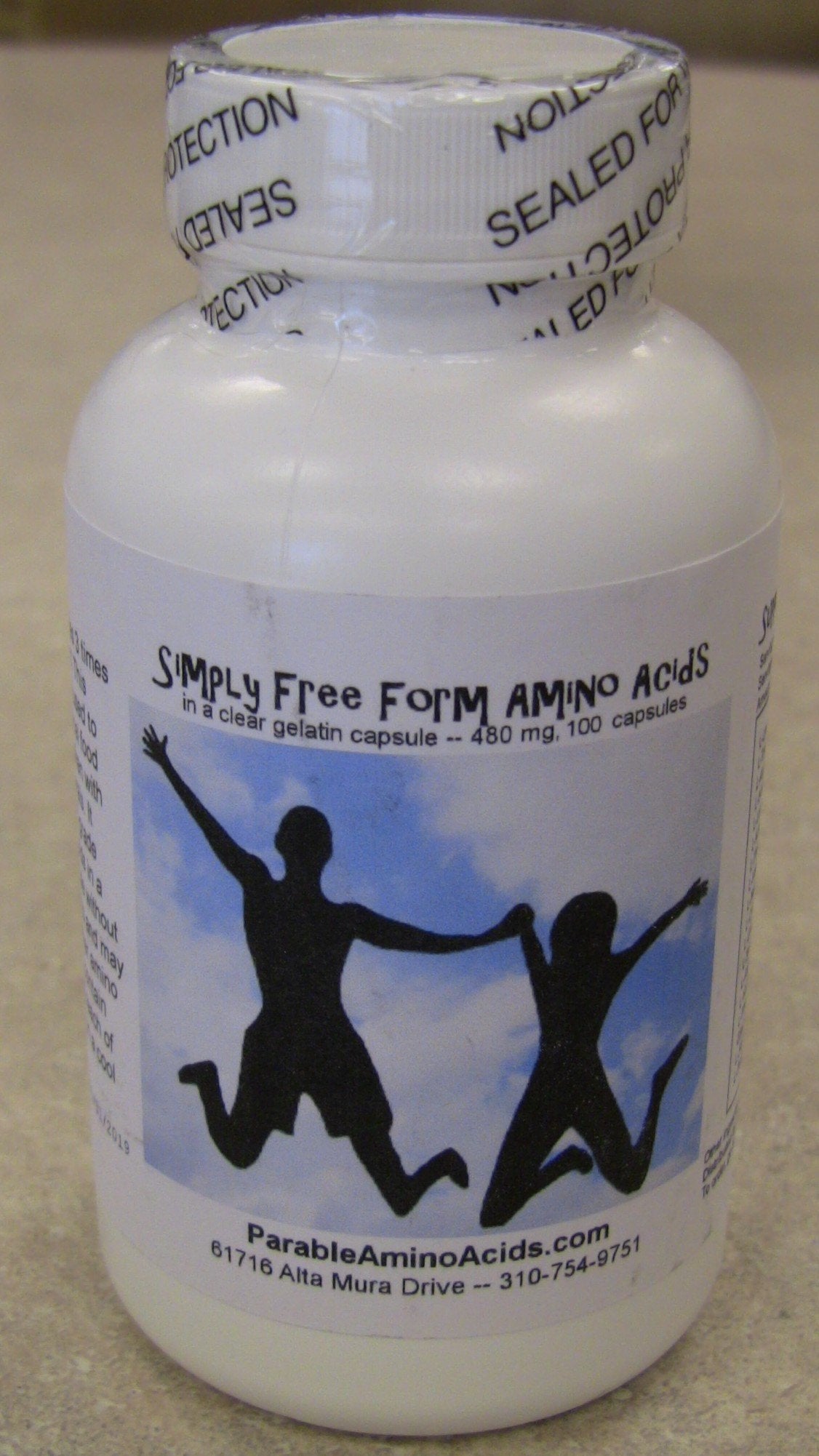 Big Man Simply Free Form Amino Acids - 1 Bottle