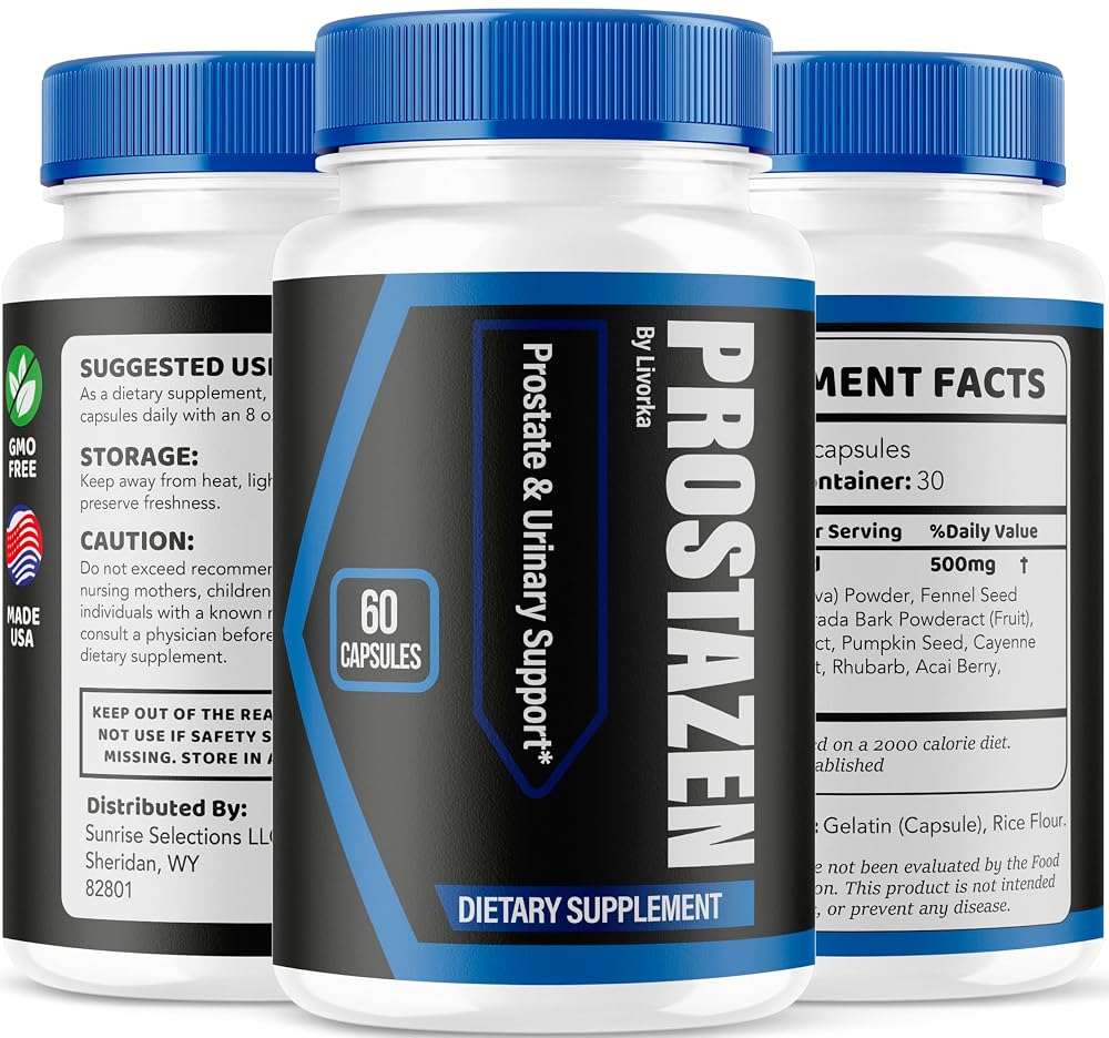 The Sunrise Brand Prostazen Capsules for Men - 60 Capsules - image 8