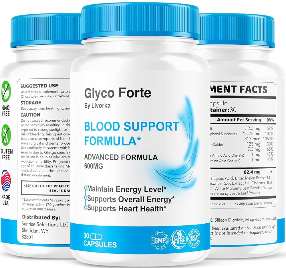 LIVORKA Glyco Forte Blood Support Capsules - 90 Count - image 8