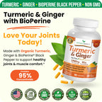 Nature's Branch Turmeric Ginger Joint Support - 90 Capsules - image 5