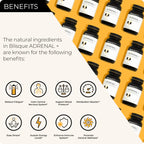 Blisque Adrenal Support Supplement with Ashwagandha - 90 Capsules - image 2