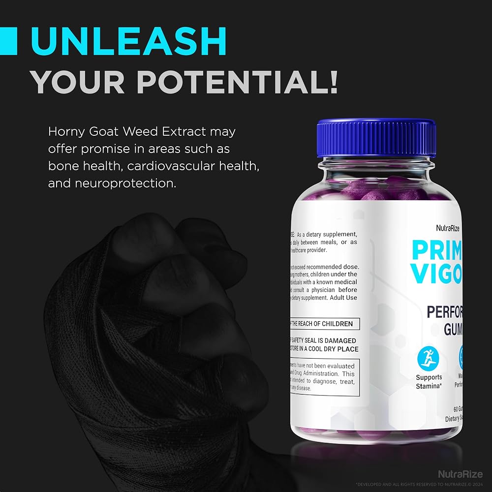 NutraRize Prime Vigor XL Pro Male Gummies - 120 Gummies - image 5