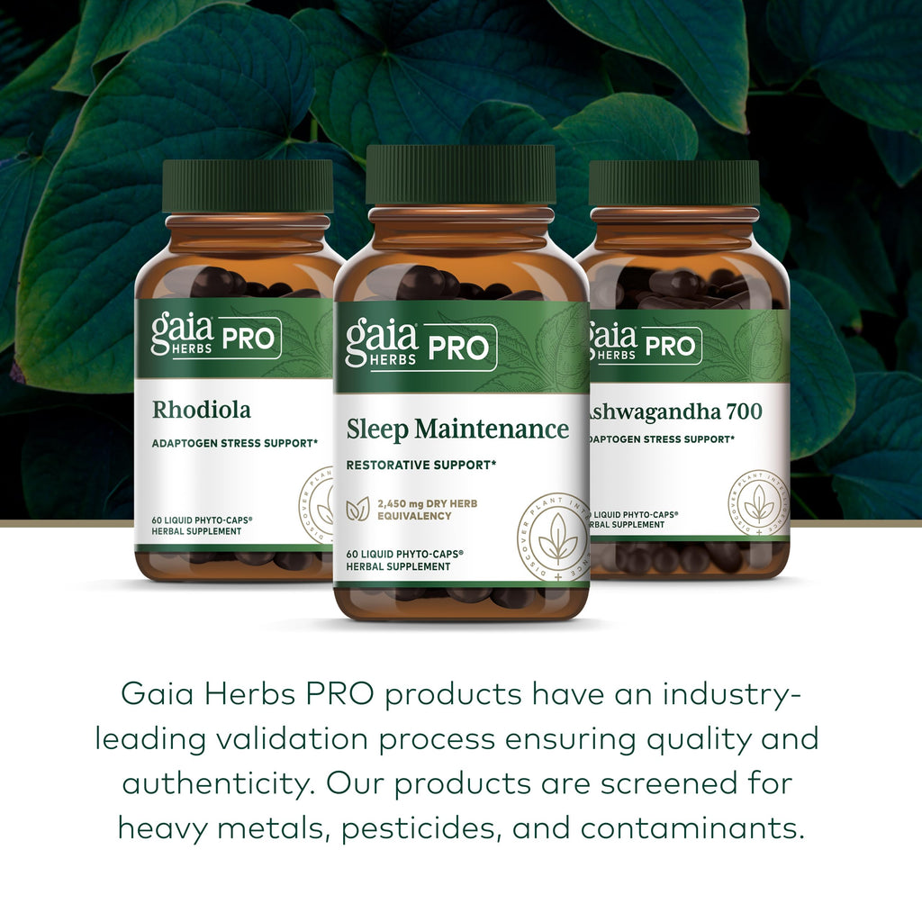 Gaia Herbs PRO Sleep Maintenance - 60 Vegan Capsules - image 6
