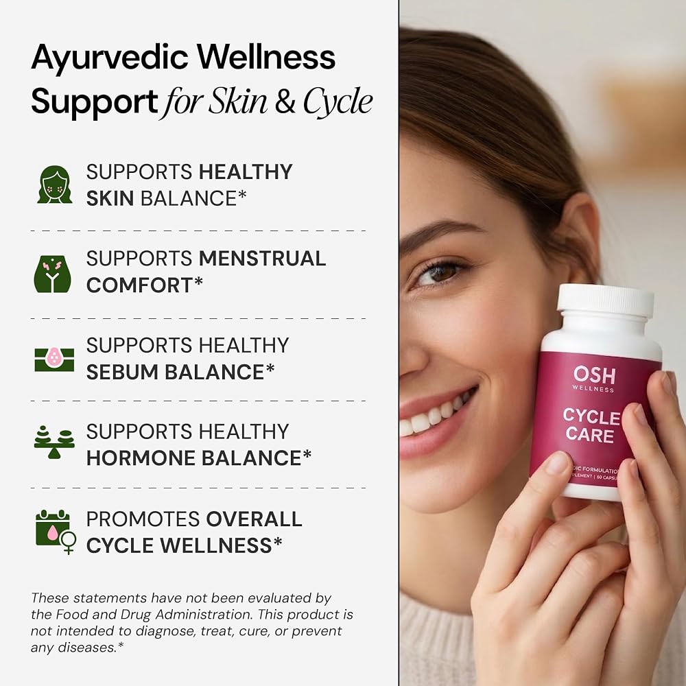Freshly Moms Cycle & Hormonal Acne Support Herbal Blend - 60 Capsules - image 2
