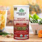 ORGANIC INDIA Psyllium Husk Pre & Probiotic Fiber