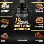 Organic Cadane Mushroom Complex 19-in-1 - 120 Capsules - image 3