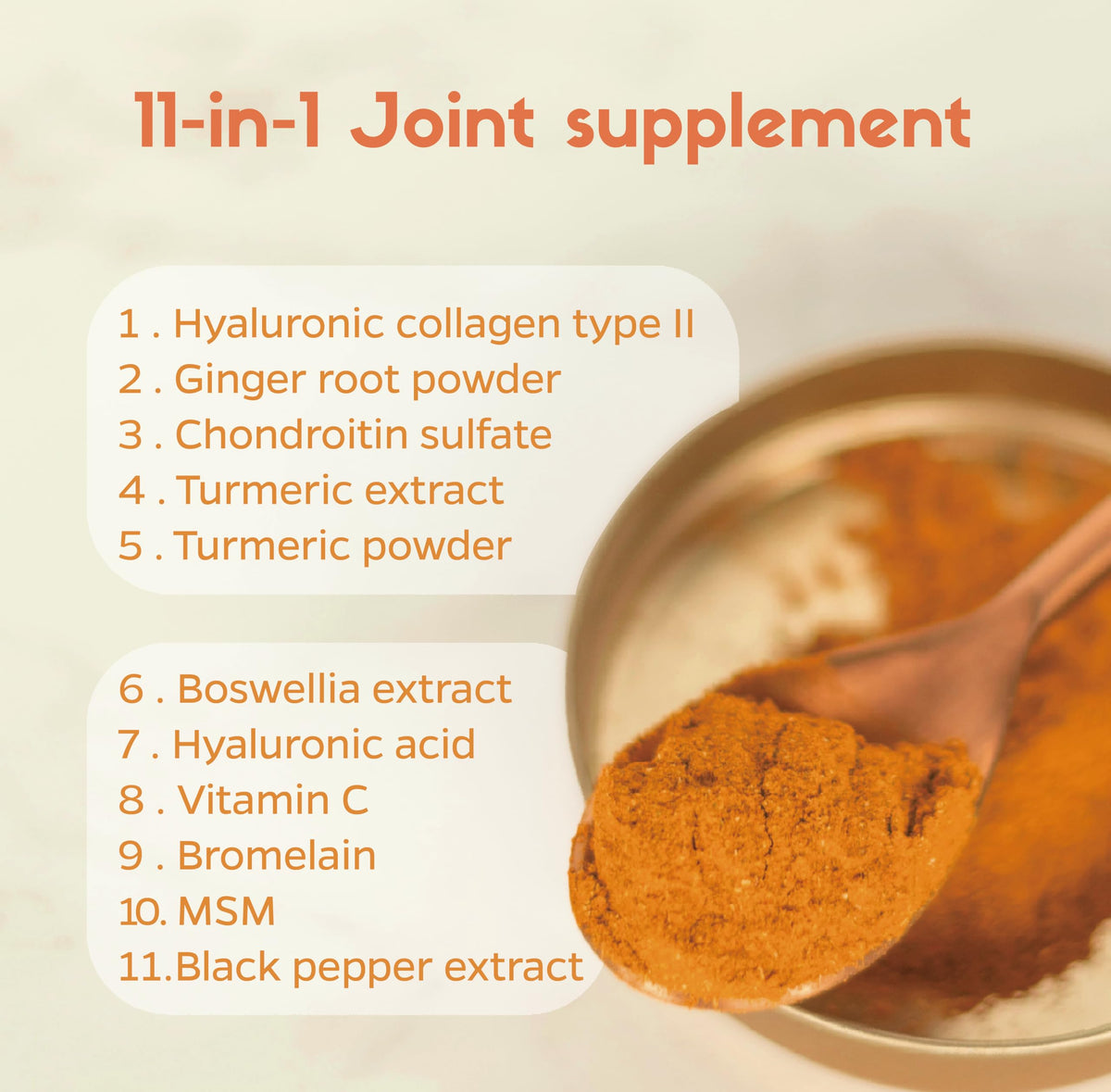 Zenkgo Chondroitin Boswellia MSM Turmeric Hydrolyzed Collagen - 60 Capsules - image 3