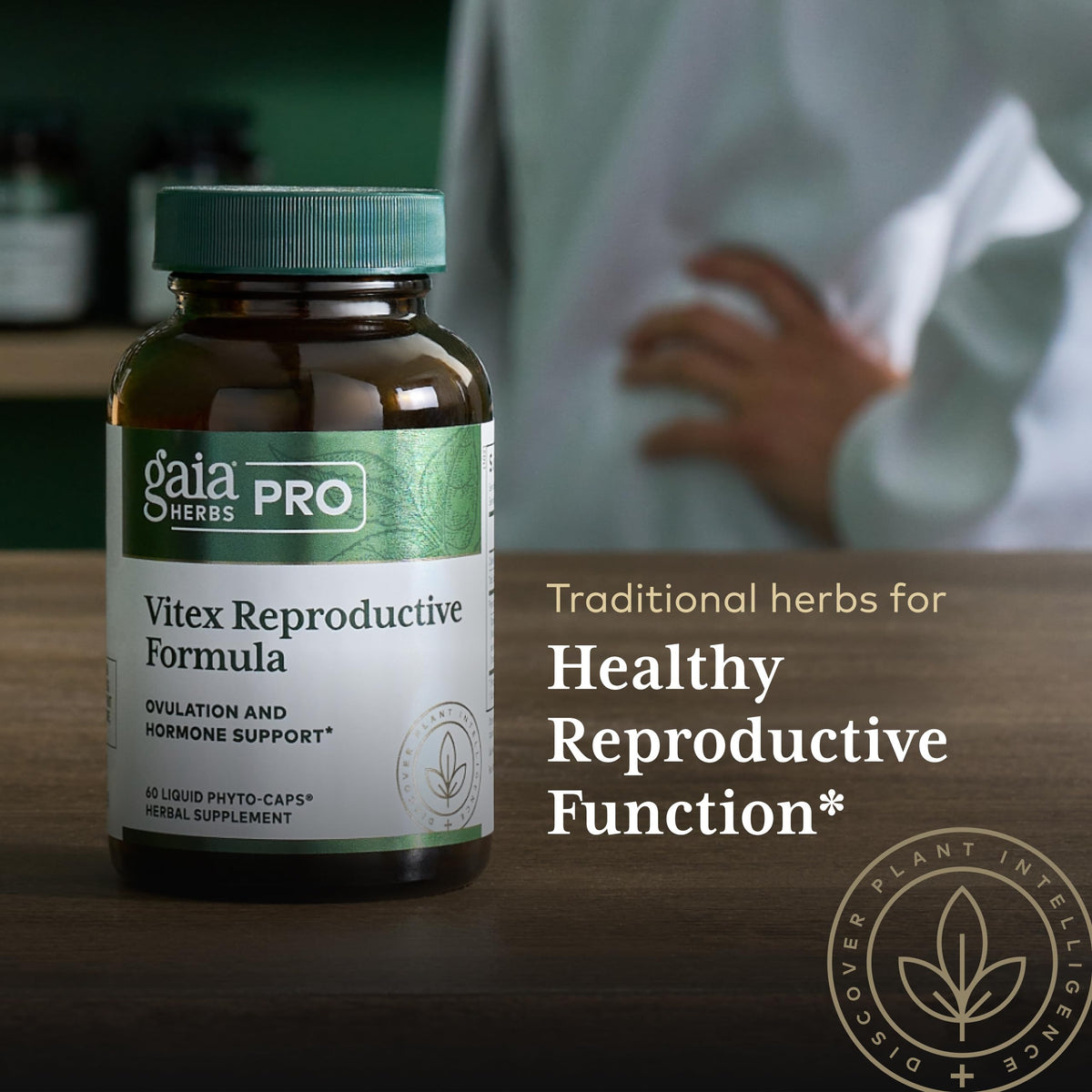 Gaia Herbs PRO Vitex Reproductive Formula - 60 Vegan Capsules - image 5